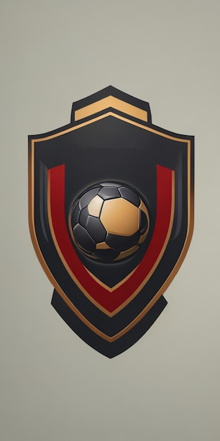 Foto logo der fußballmannschaft