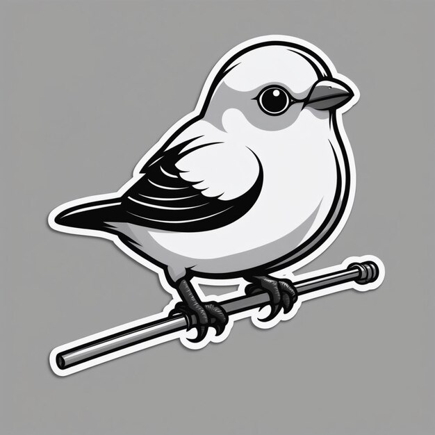 Foto logo-design-illustration für vogel-sticker