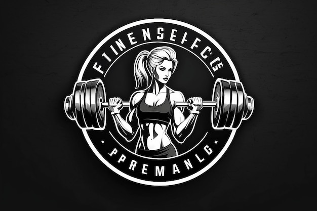 Foto logo für fitnessbekleidung