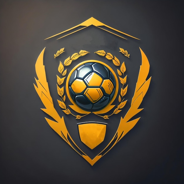 Foto logo für fußball und e-sport