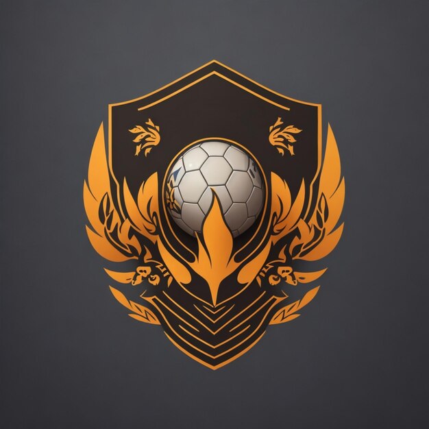 Foto logo für fußball und e-sport