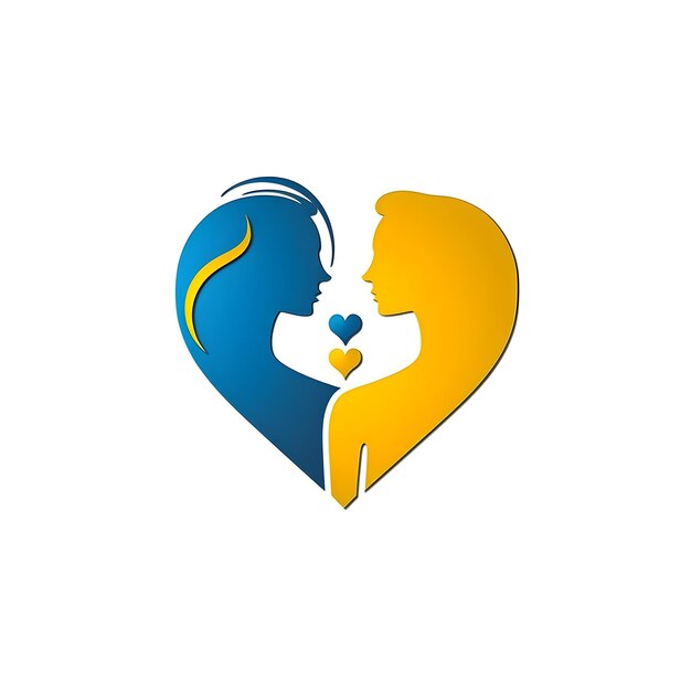 Un logo para una historia de amor