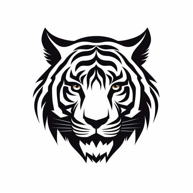 Logo mit Tigerkopf