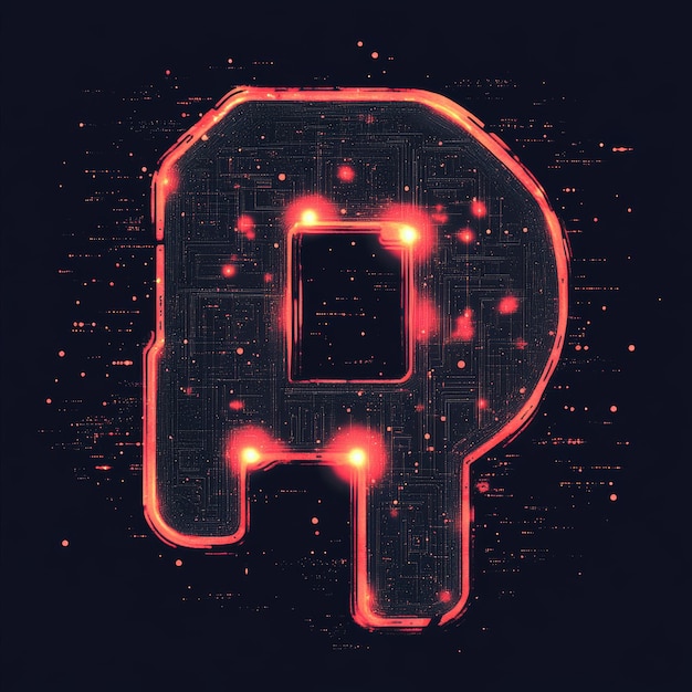 Logotipo de AI futurista con diseños únicos