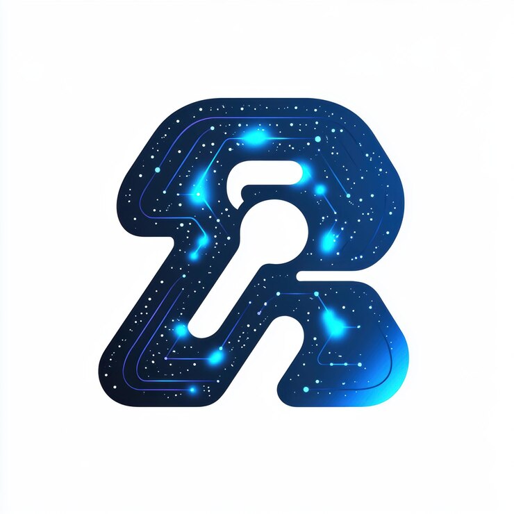 Foto logotipo de ai limpio con líneas nítidas y simples