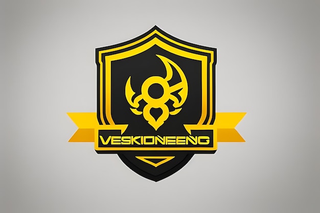 logotipo amarelo elegante gerado por ai