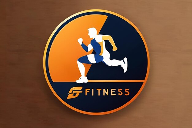 Foto el logotipo de la aplicación fitness