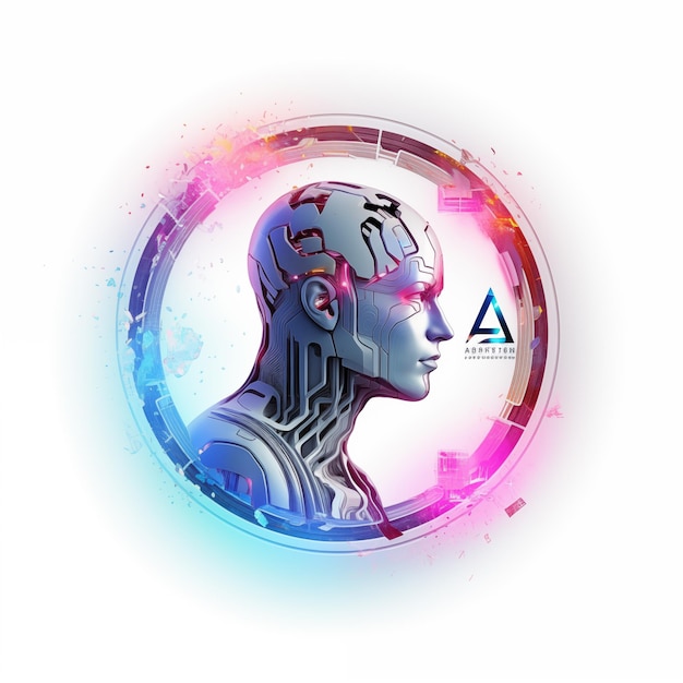 El logotipo de la aplicación de inteligencia artificial
