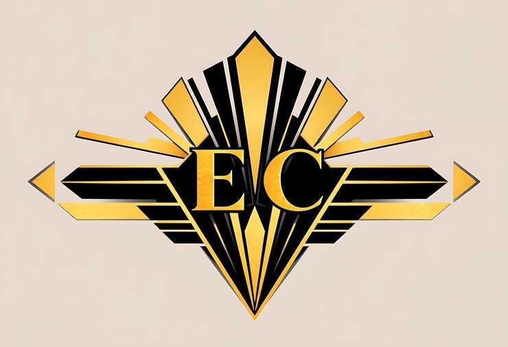 Foto un logotipo para la b c está en un fondo beige