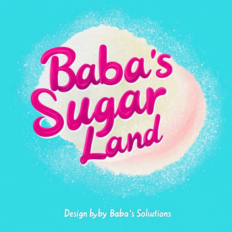 Foto el logotipo de babas sugand con el diseño de sugar land