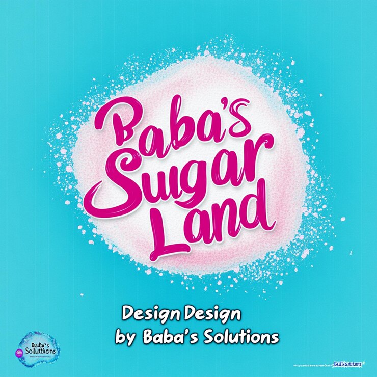 Foto el logotipo de babas sugand con el diseño de sugar land