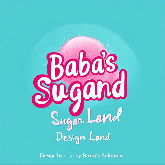 El logotipo de Babas Sugand con el diseño de Sugar Land