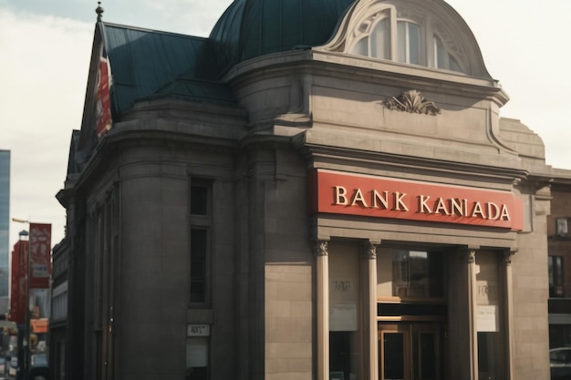 El logotipo del banco GUESS en la fachada