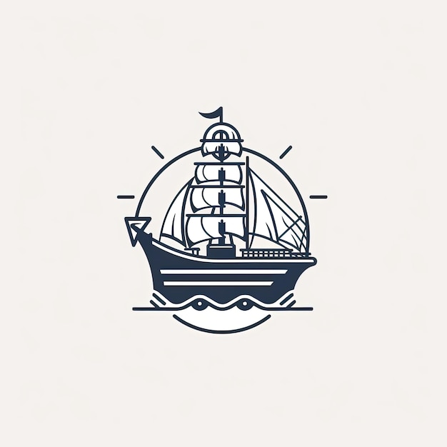 logotipo del barco