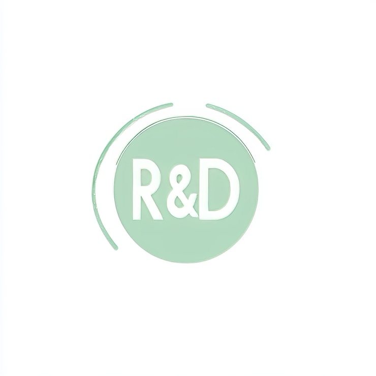 Foto un logotipo blanco con un círculo verde y la palabra y la palabra