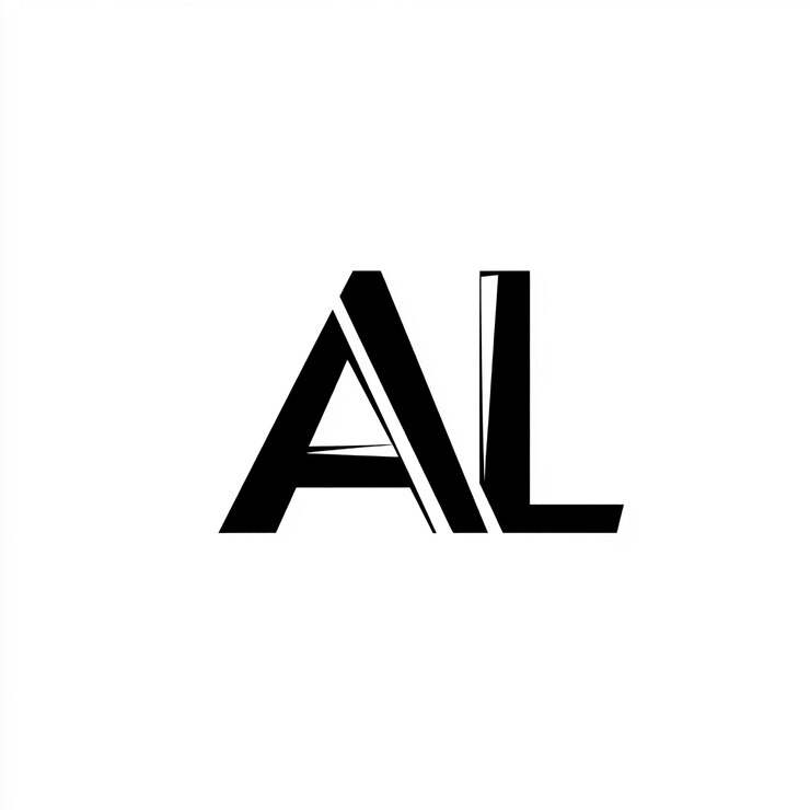 Foto un logotipo en blanco y negro con las letras a en él