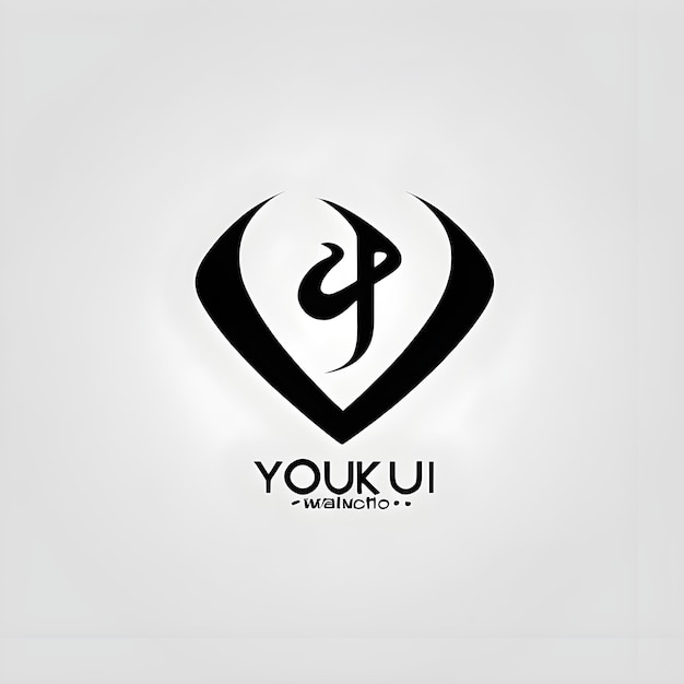 un logotipo blanco y negro con un símbolo que dice que se puede ver en él