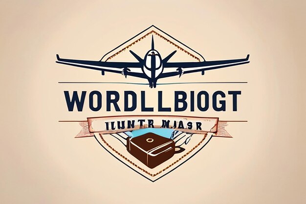 Foto el logotipo del blog de viajes