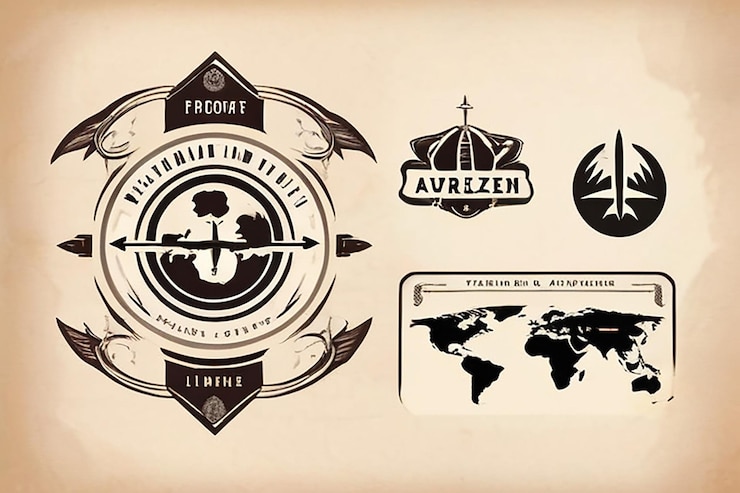 Foto el logotipo del blog de viajes
