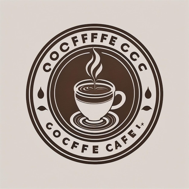 Foto el logotipo de la cafetería ai