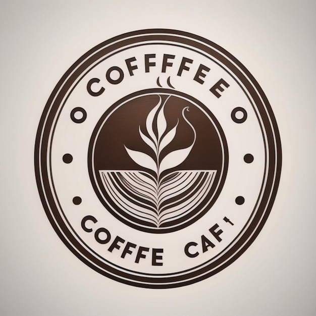 Foto el logotipo de la cafetería ai