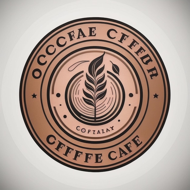Foto el logotipo de la cafetería ai