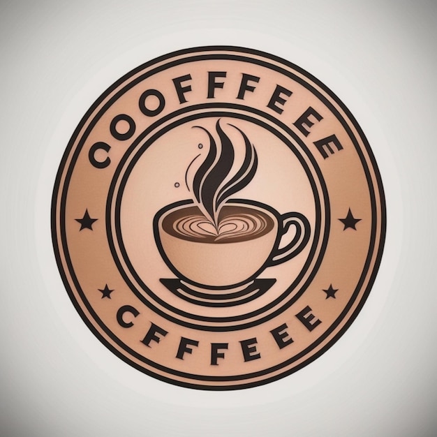 Foto el logotipo de la cafetería ai