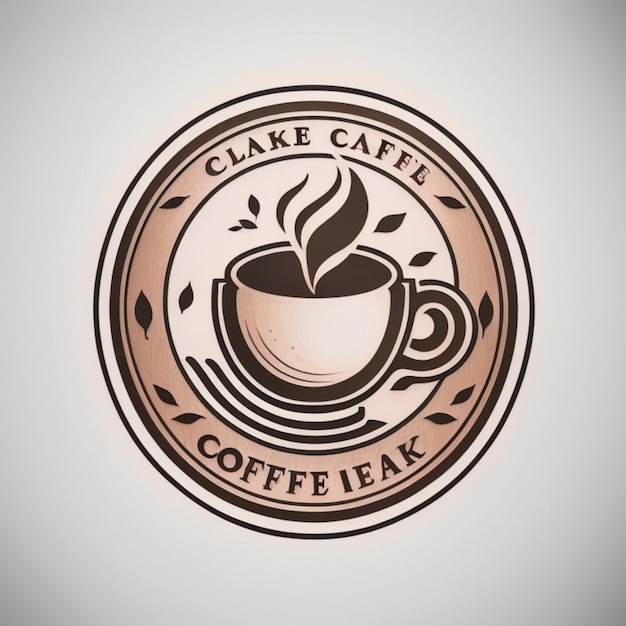 Foto el logotipo de la cafetería ai