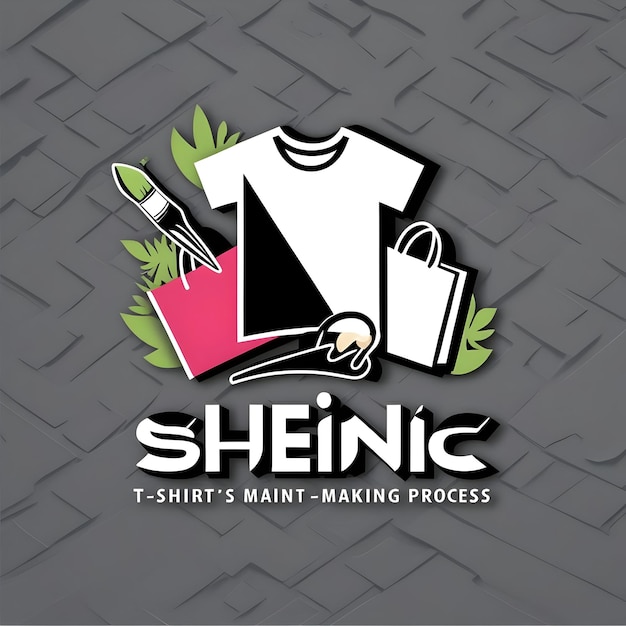 un logotipo para una camisa que dice que se está inventando