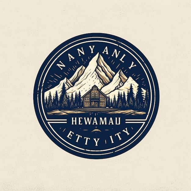 Foto el logotipo de la casa de bienes raíces