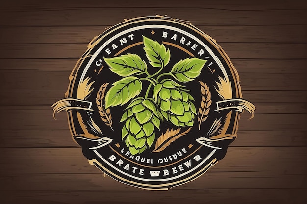 El logotipo de la cervecería artesanal