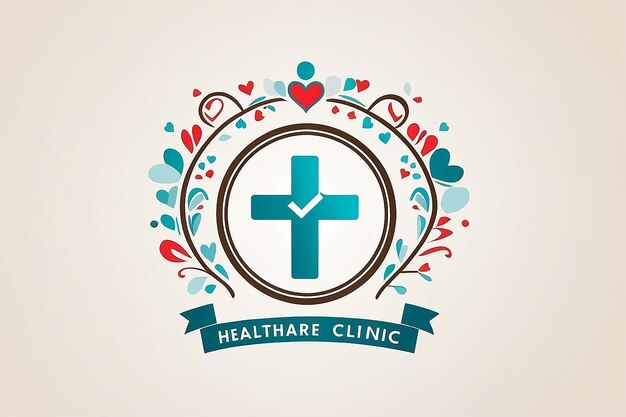 Foto el logotipo de la clínica de atención médica