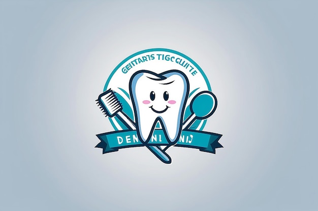 El logotipo de la clínica dental