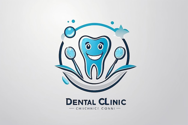 El logotipo de la clínica dental