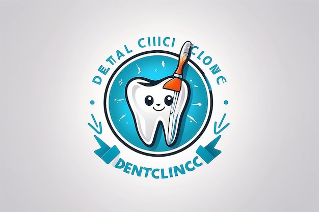 El logotipo de la clínica dental