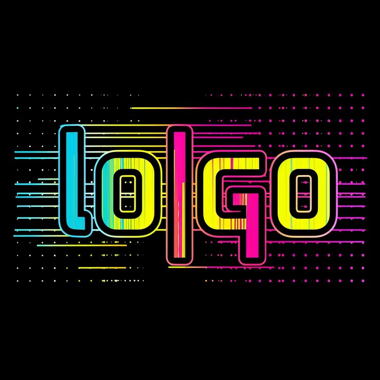 Foto un logotipo colorido para un café