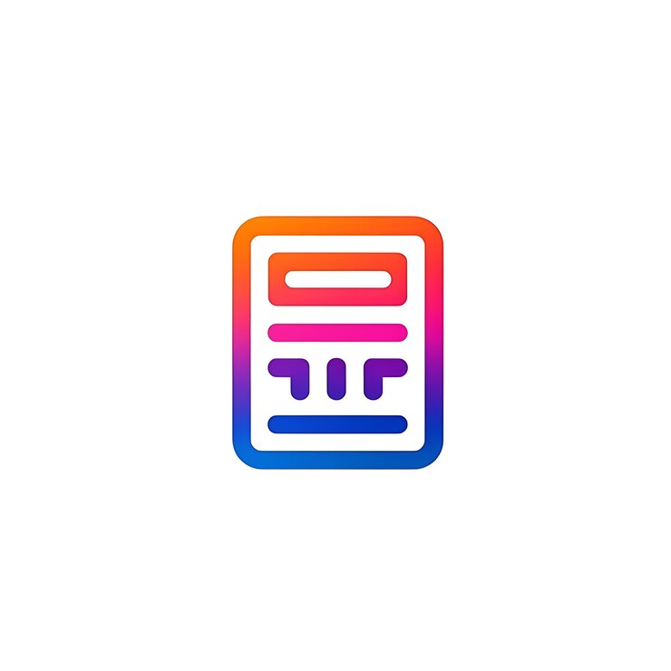 un logotipo colorido para una computadora