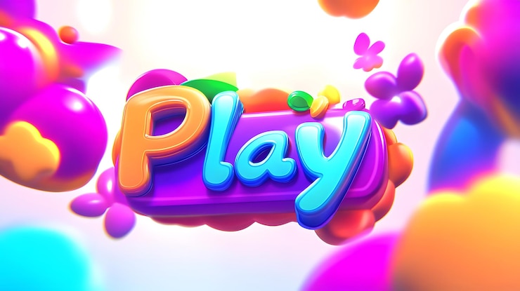 Foto logotipo colorido del juego