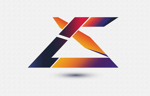 un logotipo colorido con una letra colorida z en él