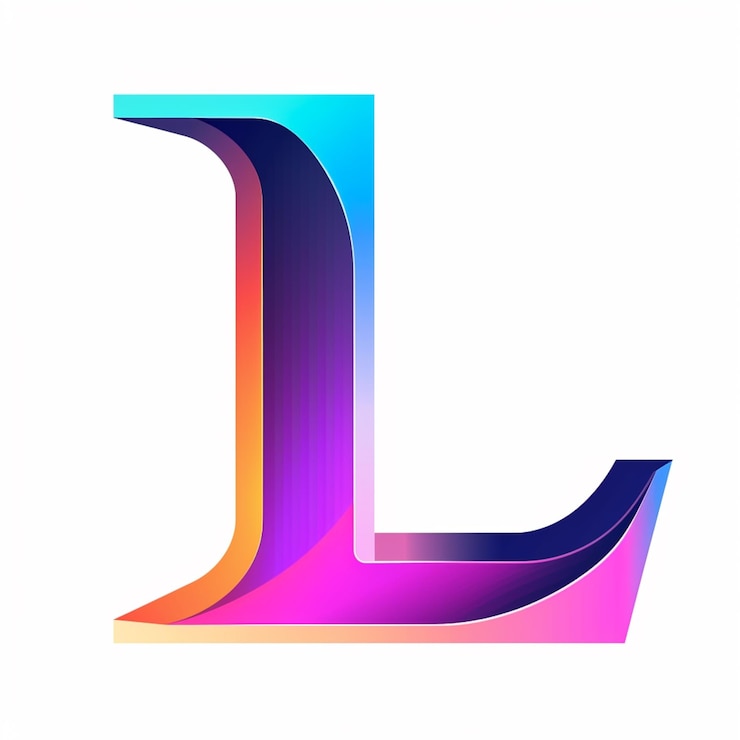 Foto un logotipo colorido para ls