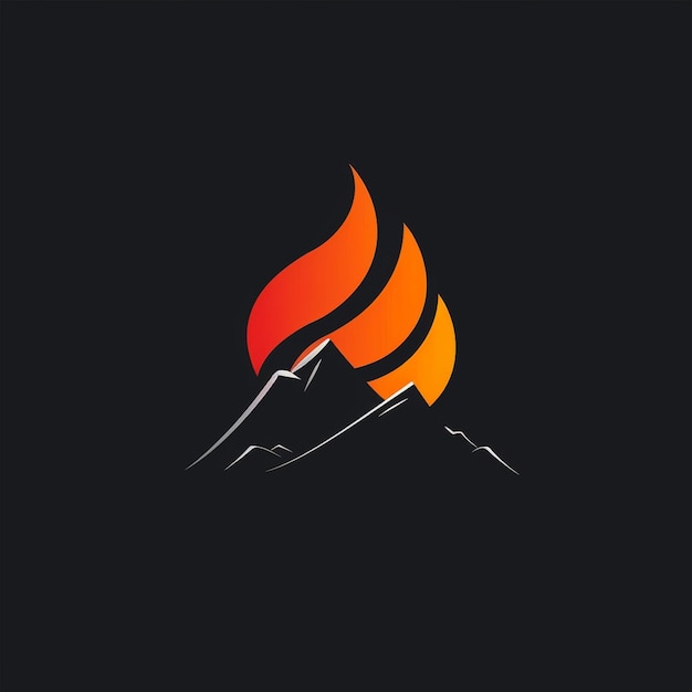 El logotipo de la compañía diseñado por AI Illustration