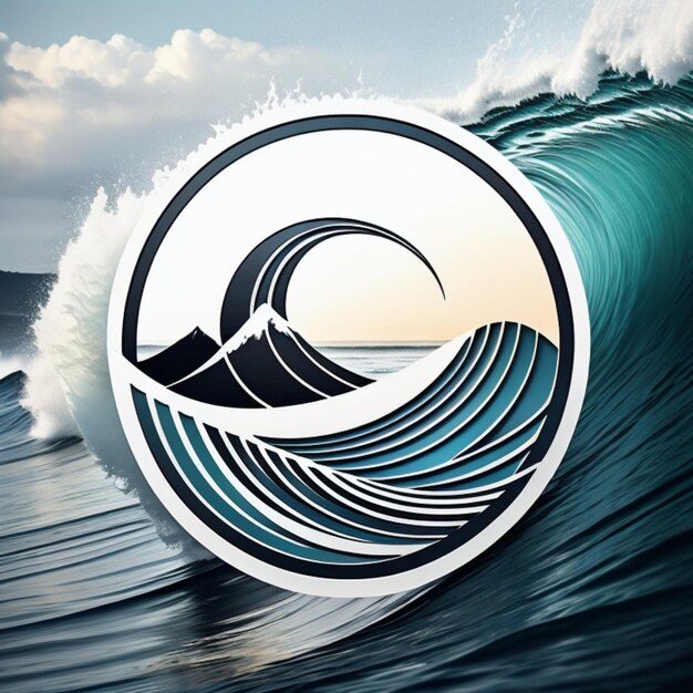 Foto un logotipo para la compañía oceanic