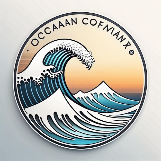 Un logotipo para la Compañía Oceanic