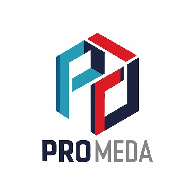un logotipo para una compañía que dice pro media