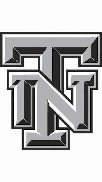 El logotipo de la compañía TN es un diseño vectorial del logotipo NT.
