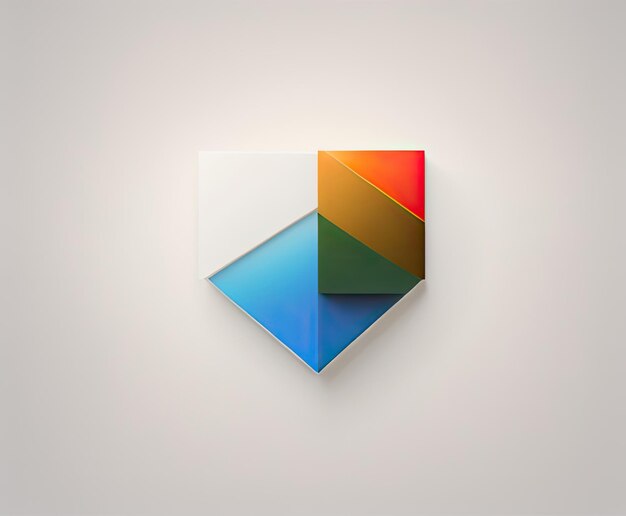 Logotipo de concepto abstracto y minimalista