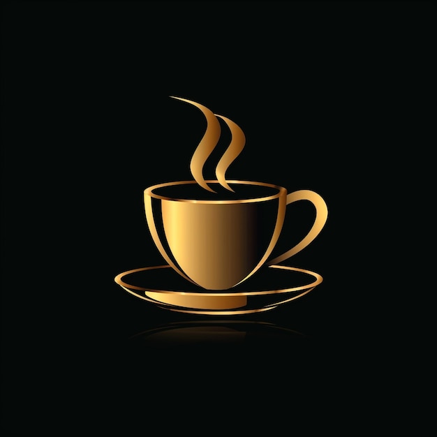 El logotipo de la copa de café