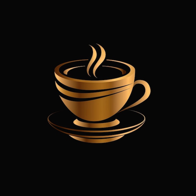 El logotipo de la copa de café
