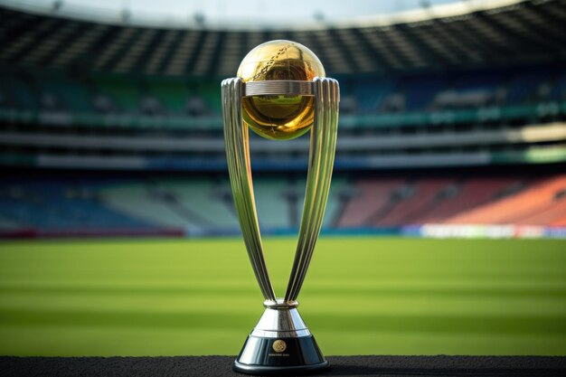 Logotipo de la Copa del Mundo de Cricket Masculino de la ICC 2023 en la India