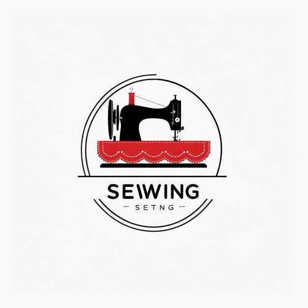 logotipo de costura